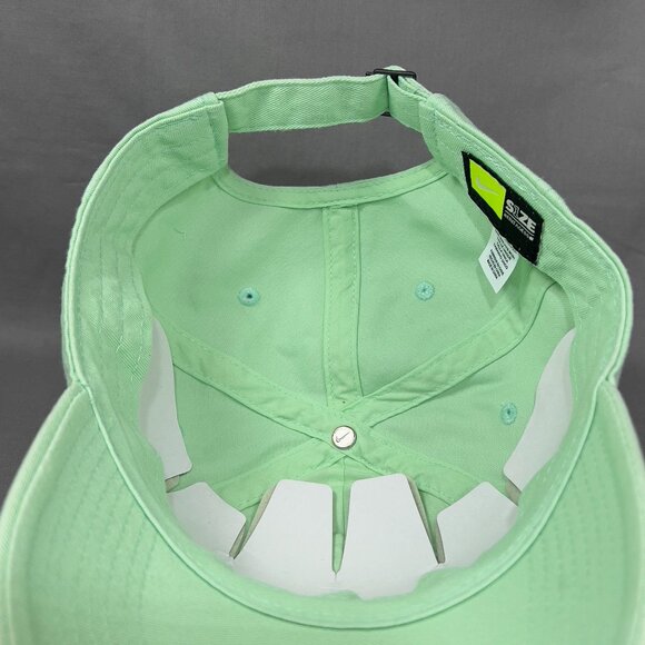Nike Swoosh Heritage86 Strapback Hat Cap Green S1ze Baseball Tennis Golf Womens - Picture 13 of 15
